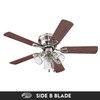 Portage Bay 51437 Renton Ceiling Fan, 42, Brushed Nickel