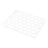 Prime-Line KD 16080 White Screw Hole Covers, Self-Adhesive, Textured, Plastic