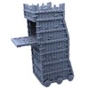 Siege Tower Medieval Battle Scatter Terrain Fantasy Historical Miniatures, Wargames