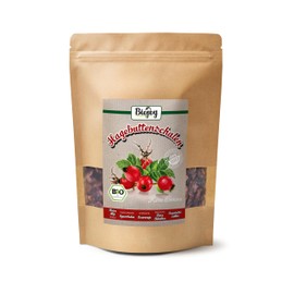 Biojoy Organic Rosehip Dried (250g), Whole, Ideal for Rosehip Shell Tea (Rosa Canina)