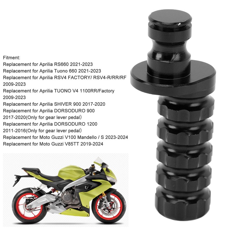 Motorcycle Rear Brake Lever Pedal Aluminium Alloy Gear Shift Lever