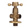 Angle Valve Vintage Style Brass High Hardness Good Sealing Cold