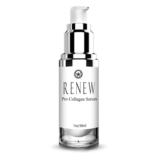 Renew Pro Collagen Serum by Renew Skincare Day/Night Collagen Serum To Enhance Complexion- Deeply Hydrate- Diminish Fine Lines and Wrinkles - Improved Formula