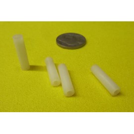 Unbranded Nylon 66 Spacer, Natural, NO.2 Screw, 3/16" OD x .090" ID x 3/4" Length, 100pc
