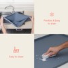 3 in 1 SET: Under Sink Mat with Cutout for