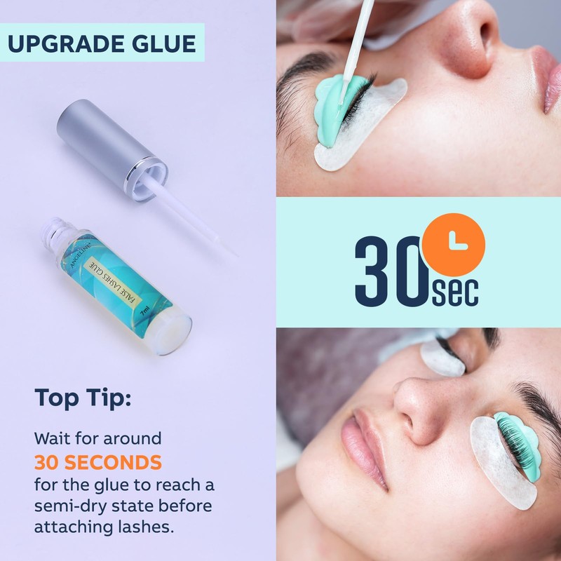 Lash Lift Kit, Eyelash Perm Kit, Semi-Permanent Eyelash Lift Kit,