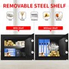 1.6 Cub Fire Proof Safe for Home Documents, Anti-Theft Digital