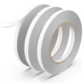 Wild Polar Double Sided Sticky Tape | 10mm x 27m | 3 Rolls | Super Sticky | For DIY, Crafts, Photos, Decorations, Boxes, Wrapping, Scrapbooking, Handwork.