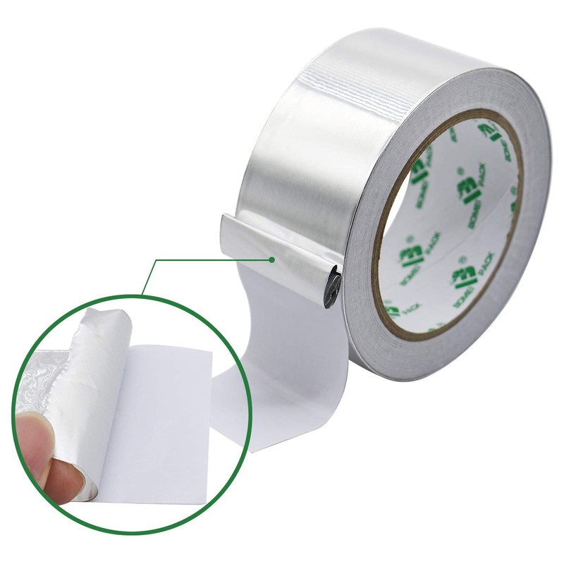 BOMEI PACK Aluminum Foil Tape Multi-Purpose, 2.4 Mil x 48mm