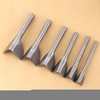 6 Pieces/Set Leather Craft Punch DIY V Shape Cutting Craft