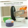 MAGICLULU 3pcs Mechanical Kitchen Timer Cute Cartoon Design Easy to