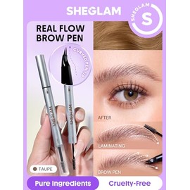 SHEGLAM Lápiz para cejas laminado Real Flow - Taupe
