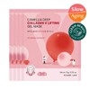 Round Wrap Camellia Deep Collagen V Lifting Gel Mask (4