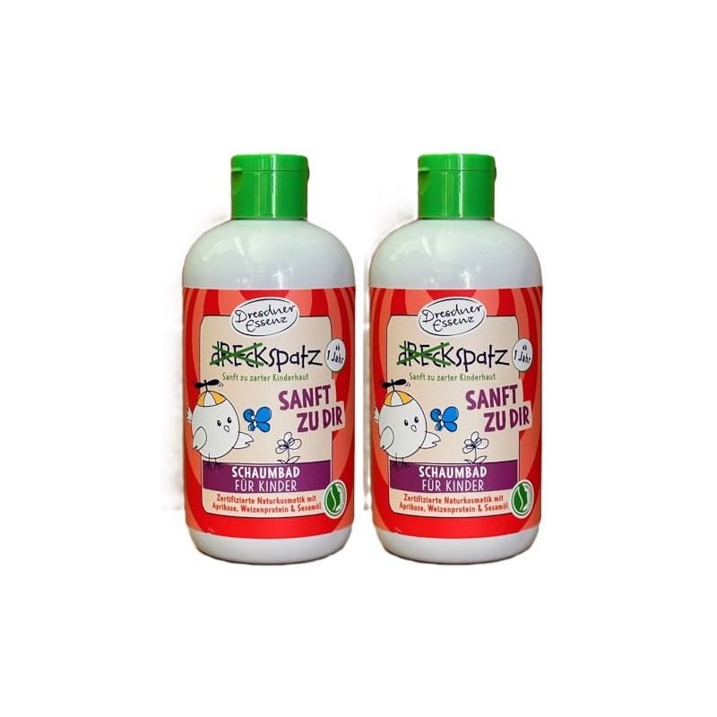 Dresdner Essenz Dreckspatz Foam Bath Gentle to You 2 x