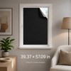 100% Blackout Window Privacy Film – Cut-to-Fit Opaque Light Blocking