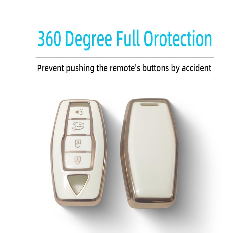 ATFIGII Car Key Fob Cover Compatible with Mitsubishi Outlander 2025
