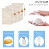 Soap Bags, 4 Pieces Soap Bag, Soap Net, Natural Fibre