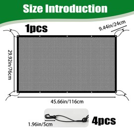 Dog Guard for Car Boot, Universal Pet Divider, Adjustable Barrier with Heavy Duty Mesh, Safety Net with Adjusting Rope and 4 Hooks, Prevents Pets from Moving to Front Seat