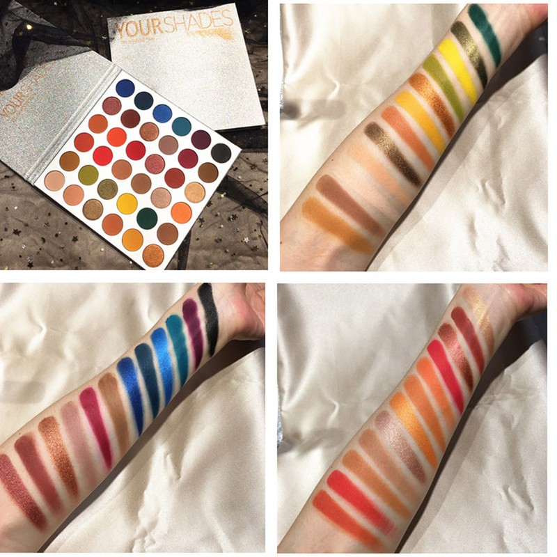 36 Color Eyeshadow Palette Matte Highly Pigmented Matte Eyeshadow Makeup