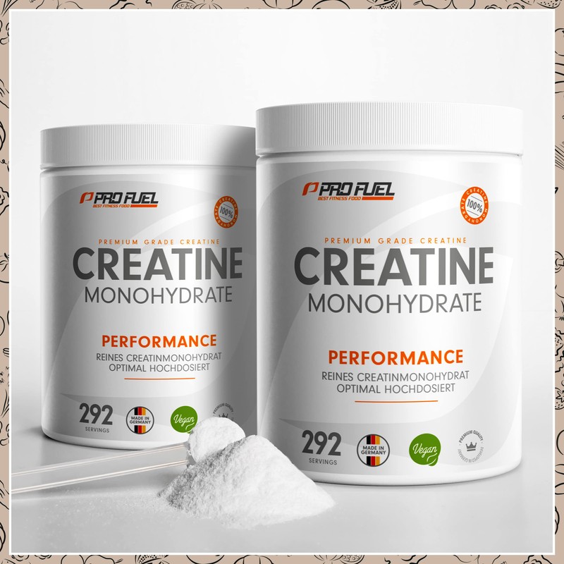 Creatine Monohydrate Powder, 3 kg/3000 g, Pure Creatine Monohydrate in