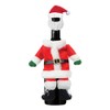 Santa Wine Bottle Outfit Felt Hostess Gift