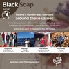 Fatima's Garden Black Soap (Moroccan Beldi Soap) for 100% Natural