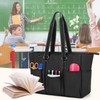 Damero Teacher Bag, Teacher Work Bag with Padded Laptop Compartment,