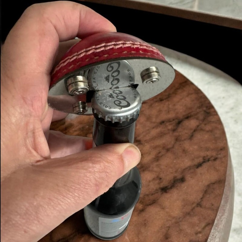 Cricket-Gifts - Half Cricket Ball Bottle Opener | Multipurpose Fridge