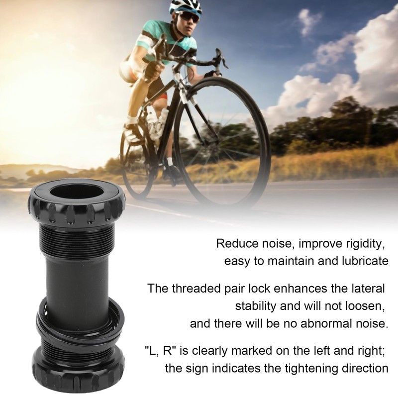 Bike Bottom Bracket 68‑73mm Reduce Noise Stability Resin Washer Sturdy