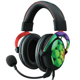MightySkins Skin Compatible with Kingston HyperX Cloud II Gaming Headset - Hallucinate | Protective, Durable, and Unique Vinyl Decal wrap Cover | Easy to Apply, Remove | Made in The USA