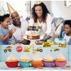 13 pezzi Decorazione per torta a forma di escavatore per