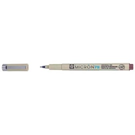 SAKURA Pigma Micron PN Pen, 0.4â€“0.5 mm Line Width, Blue/Black (XSDK-PN-243)