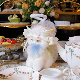 CALEMBOU Plush Doll Blind Box, Fantasy Creatures Series Plush Mystery Toys, Kawaii 1 of 6 Possible Stuffed Dolls Soft Anime Plushies Christmas Birthday for Girls (Magic Academy Series)