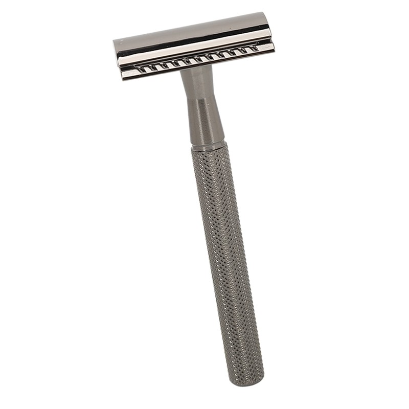 Manual Pocket Beard Trimmer Metal Vintage Double Sided Manual Facial