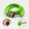 Goldpool Colourful Bike Lock Combination Lock, High Security 5 Digit
