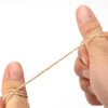 TOPINCN Cuerda de Cáñamo de Yute de 30 M, Perfecta