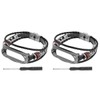 Gatuida 2pcs Bead Bracelet for Retro Replacement Watchband Easy Install