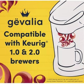 Unbranded Gevalia Cappuccino K Cup Espresso Coffee Pods Cappuccino Froth Packets 12 Ct