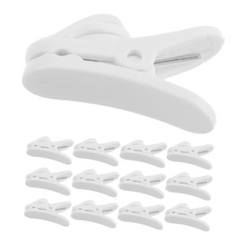 SHOWERORO 100PCS Rotatable Earbud Collar Clip Durable Headphone Wire Fixing Clips for Secure Hold Prevent Loss Damage for Multiple Uses Compatible with Earphones Headsets