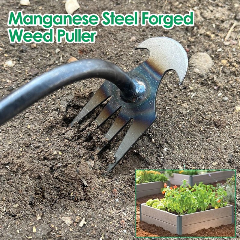 Pack of 2 Gardening Hand Weeders, Root Weeders, Weeding Tool,