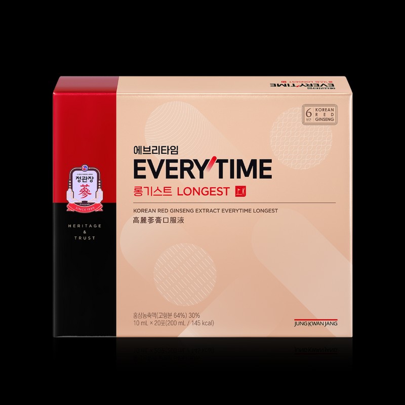 Jeonggwanjang CheongKwanJang Everytime Longest 10ml 20 packs / 정관장 에브리타임