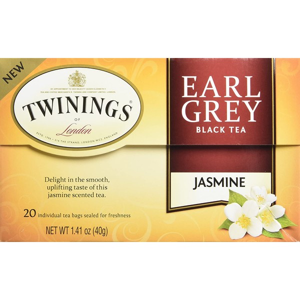 Twining Tea Earl Grey Jasmine, 1.41 oz