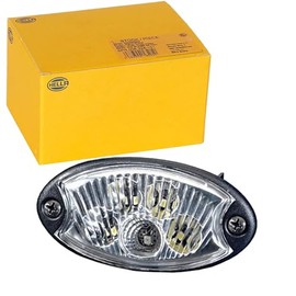 HELLA 2JA 343 570-011 Interior Light - Mini OvalLED G-LED - LED - 12V - 6.0W - LED - Fitting - Lens Colour: Crystal clear - LED colour: Red/White