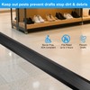 Orechic 4″Wide Sturdy Thicken Aluminum Threshold Strip, Stylish Floor Transition