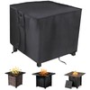 Saking Fire Pit Cover,30 inch Firepit Covers Square Gas Fireplace