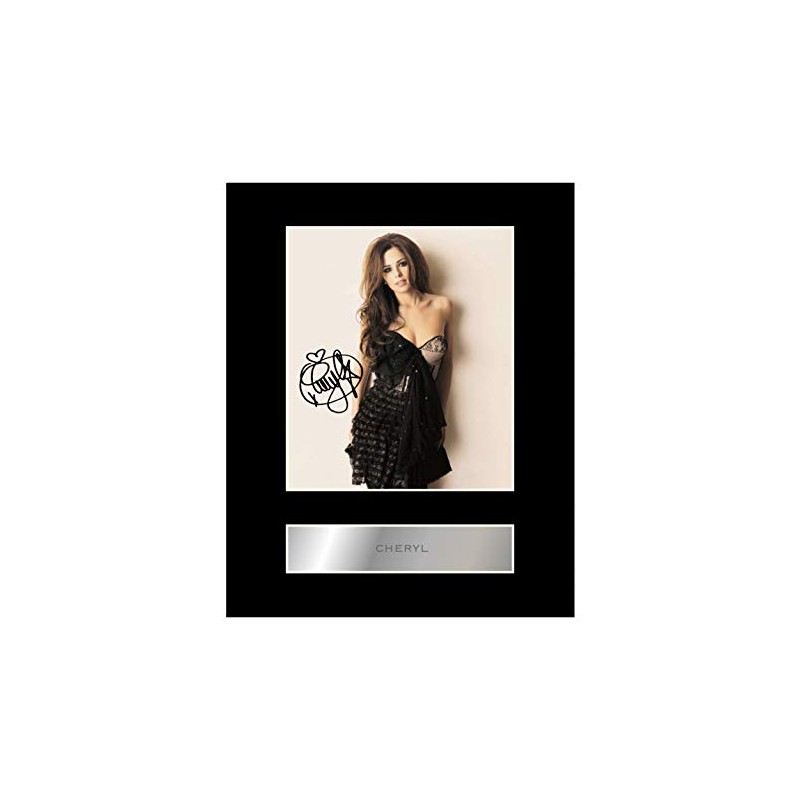 Cheryl Signed Mounted Photo Display #3