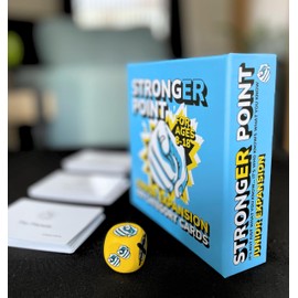 Strong Point Junior Expansion Trivia Pack | Kids & Teens Box | 500 Fun Quiz Cards in 100 Categories | Trivia Board Games for Families | 2-6+ Players | Perfect for Game Night
