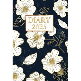 2025 Diary A6 Week to View: Dated From January To December | 12 Months Weekly Planner and Calendar | Perfect For Appointments, Reminders, Scheduling ... Pretty Floral Cover