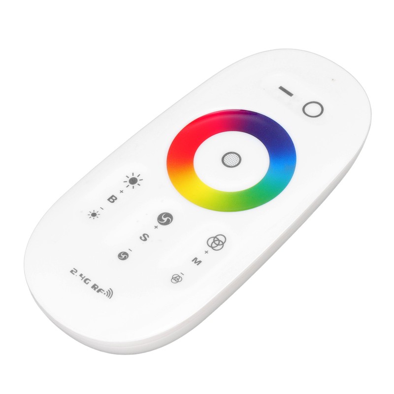 2.4G Wireless RF Touch Dimmer Switch 7 Color RGBW Dimming