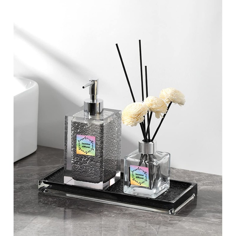 Phomeo 50x50mm Labels Rainbow Pattern 500pcs/Roll Phomemo 2" Round Rainbow